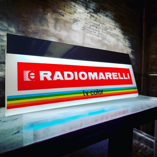 Insegna luminosa radio Marelli