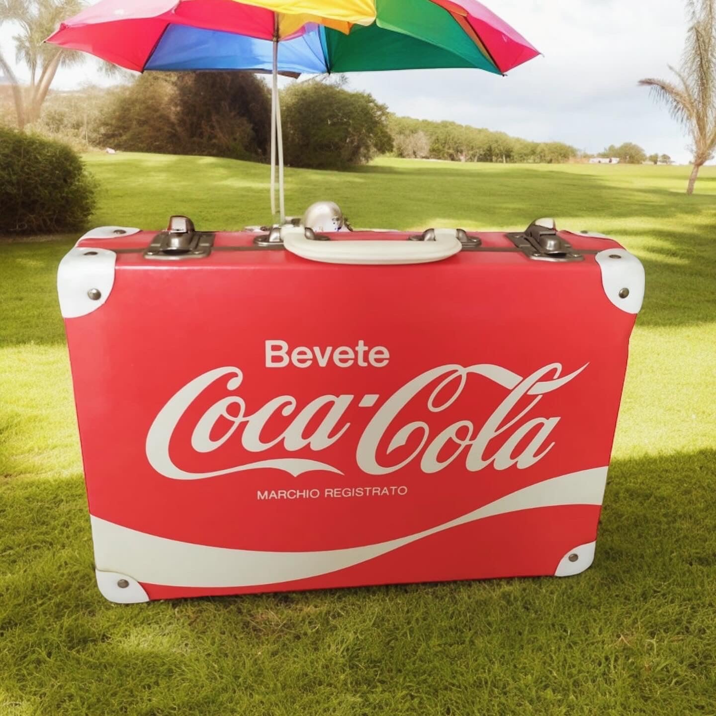 Coca Cola 80's Presenter Suitcase