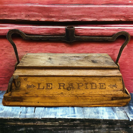 Antique 19th century sweeper “La Rapide”