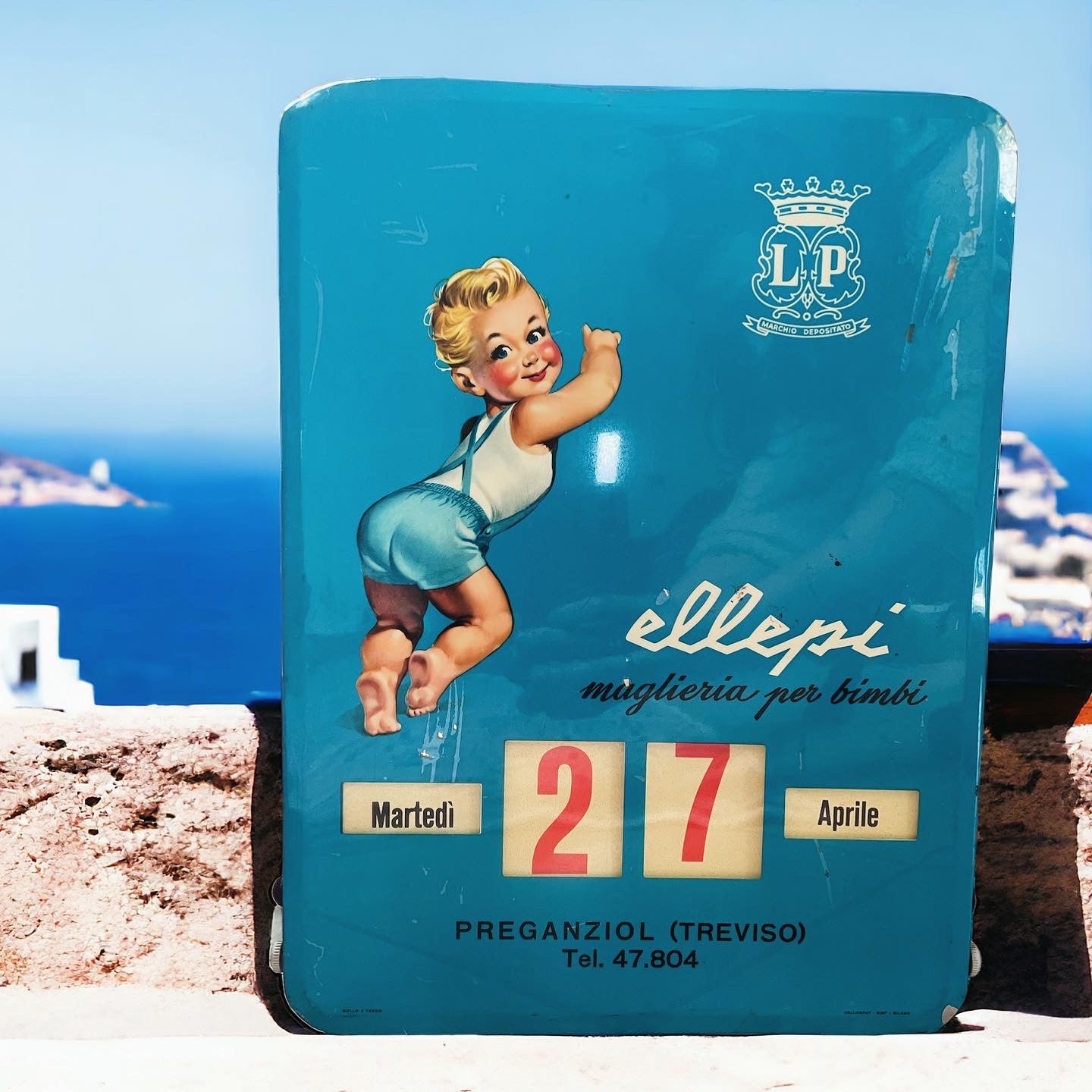 Ellepi advertising perpetual calendar