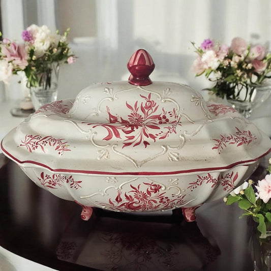 Antica zuppiera Dipinta 