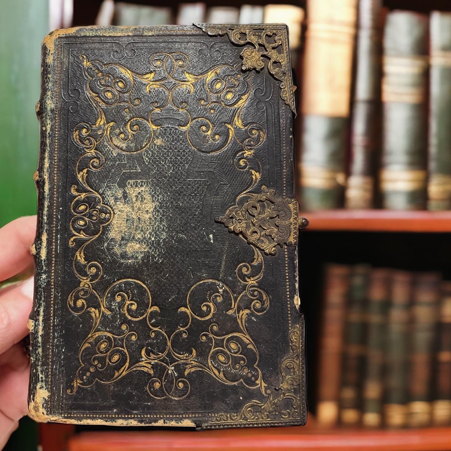 Ancient 19th century missal