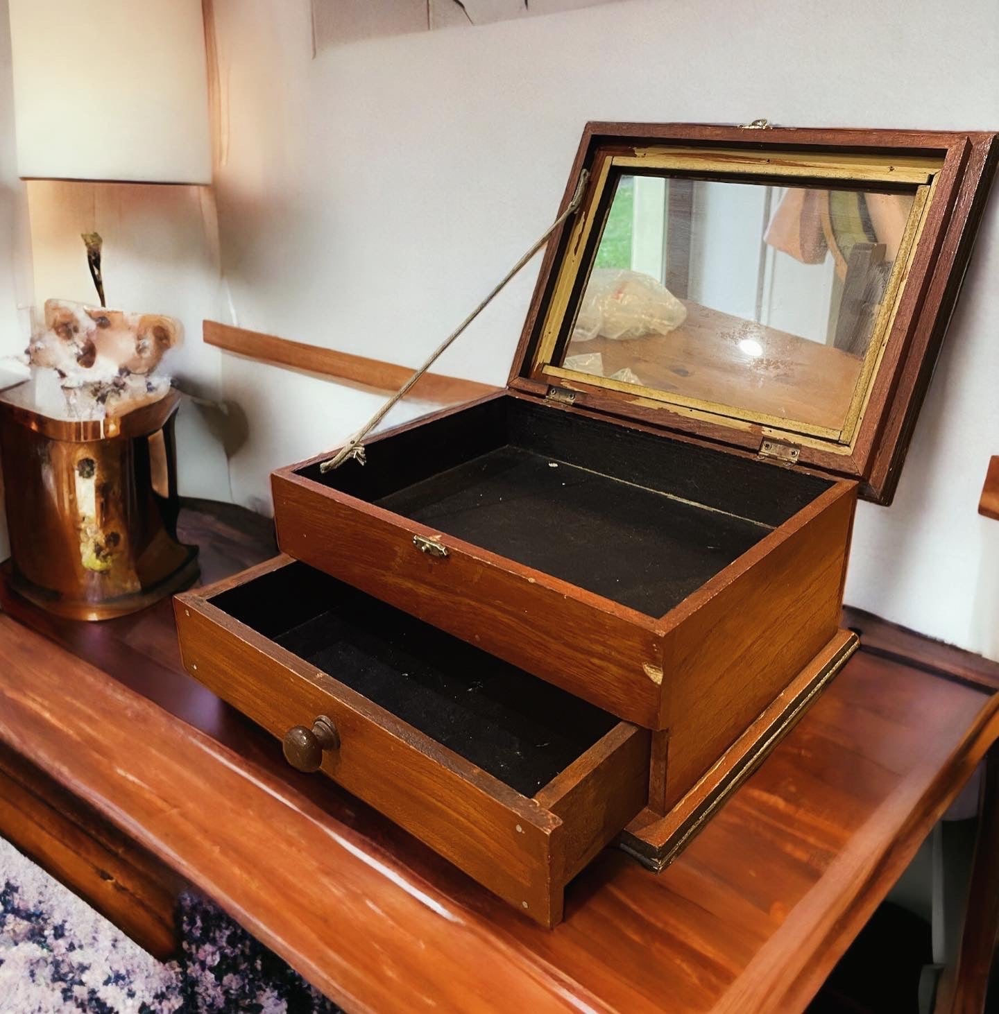 Vintage portable writing desk