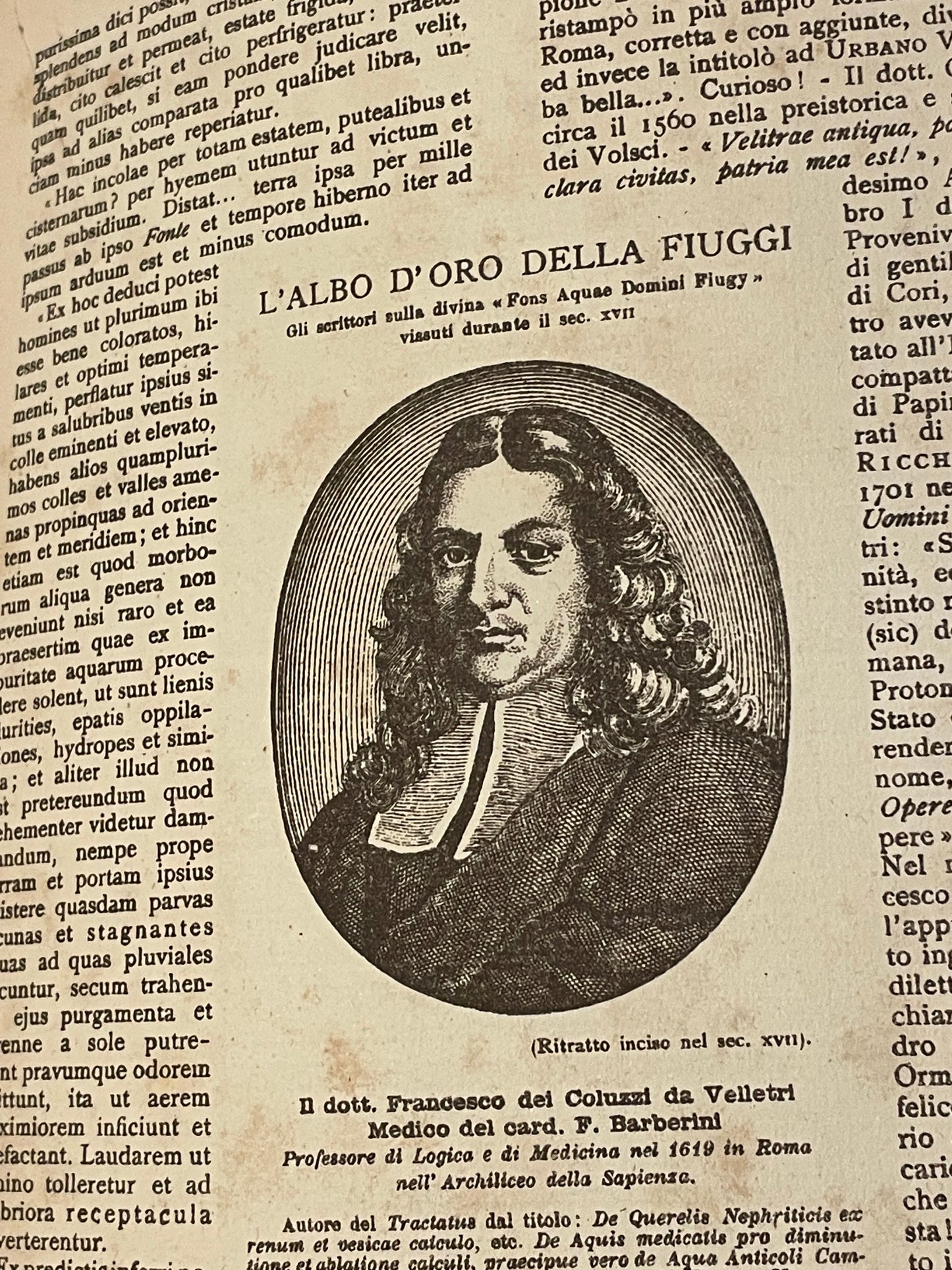 Libro raro 1933 monografia acqua Fiuggi