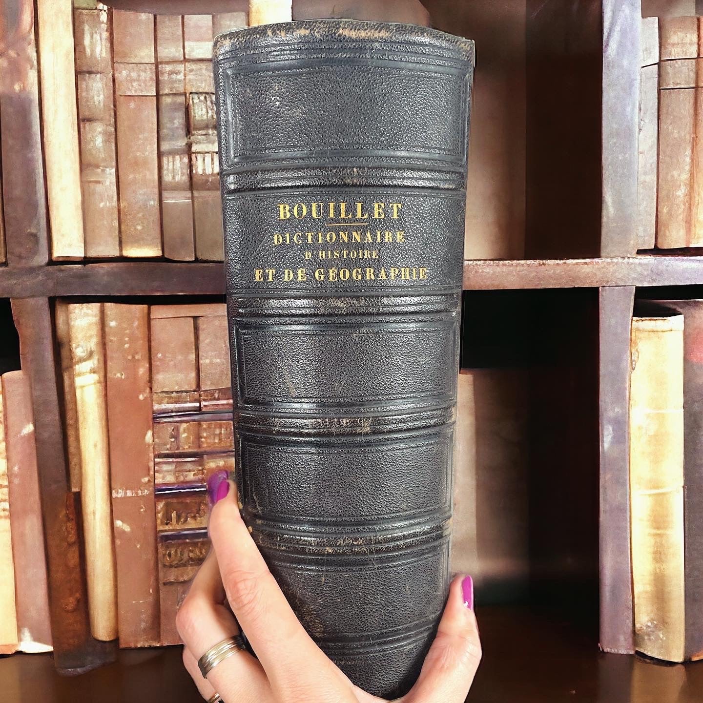 Historical geographical dictionary 1856 Bouillet