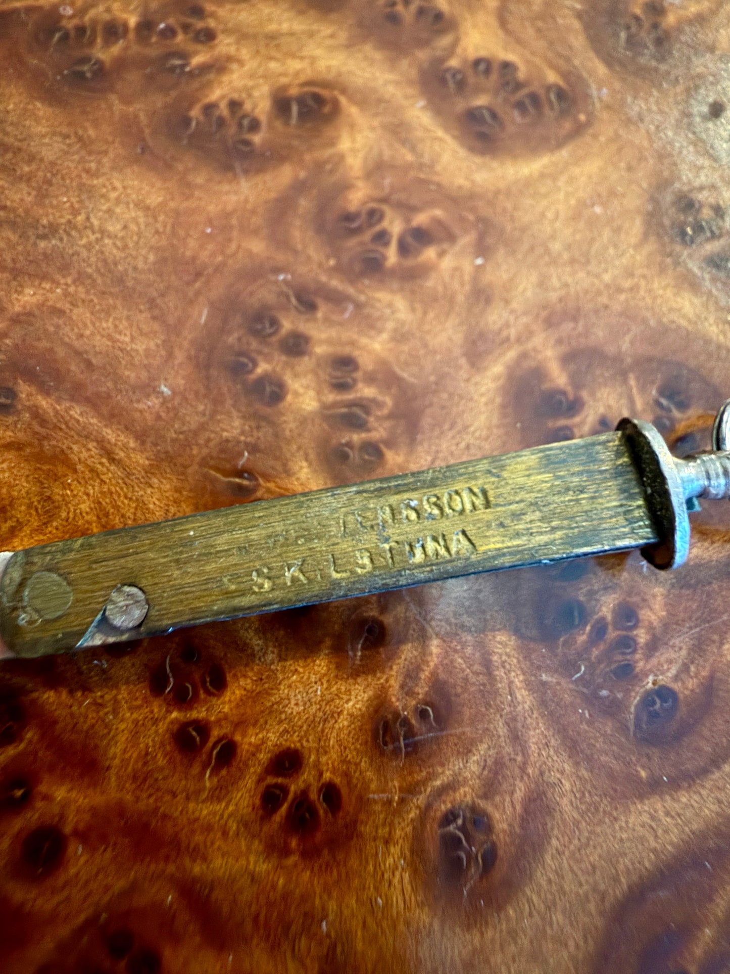 Fob tool da Chatelaine o da catena da panciotto, fine ‘800, lama Ericsson