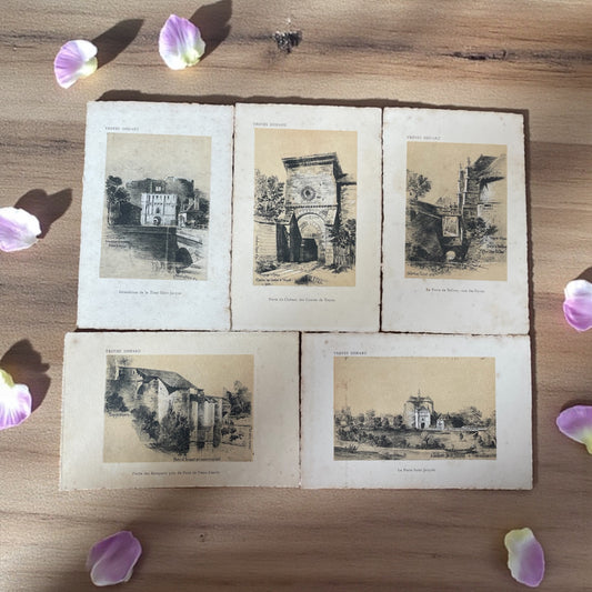 Collezione antiche cartoline “Troyes Disparu” primo ‘900 dalla collezione Fichot