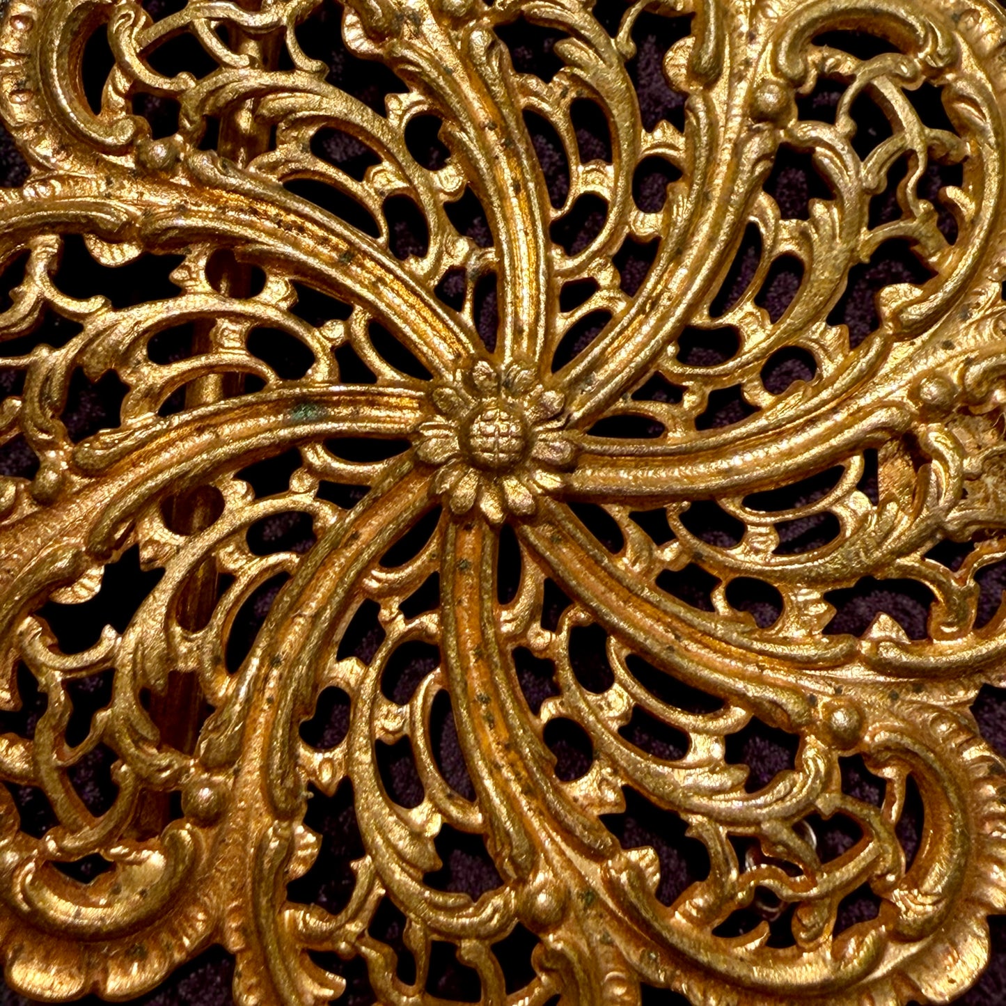 Sash buckle fibbia antica Edoardiana per cinte e cinture