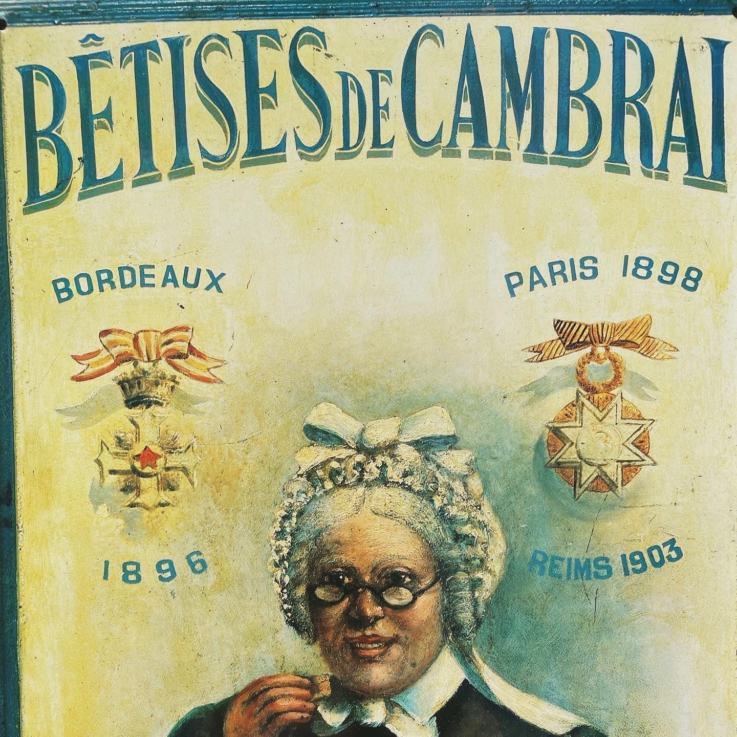 Betises de Cambrai sign