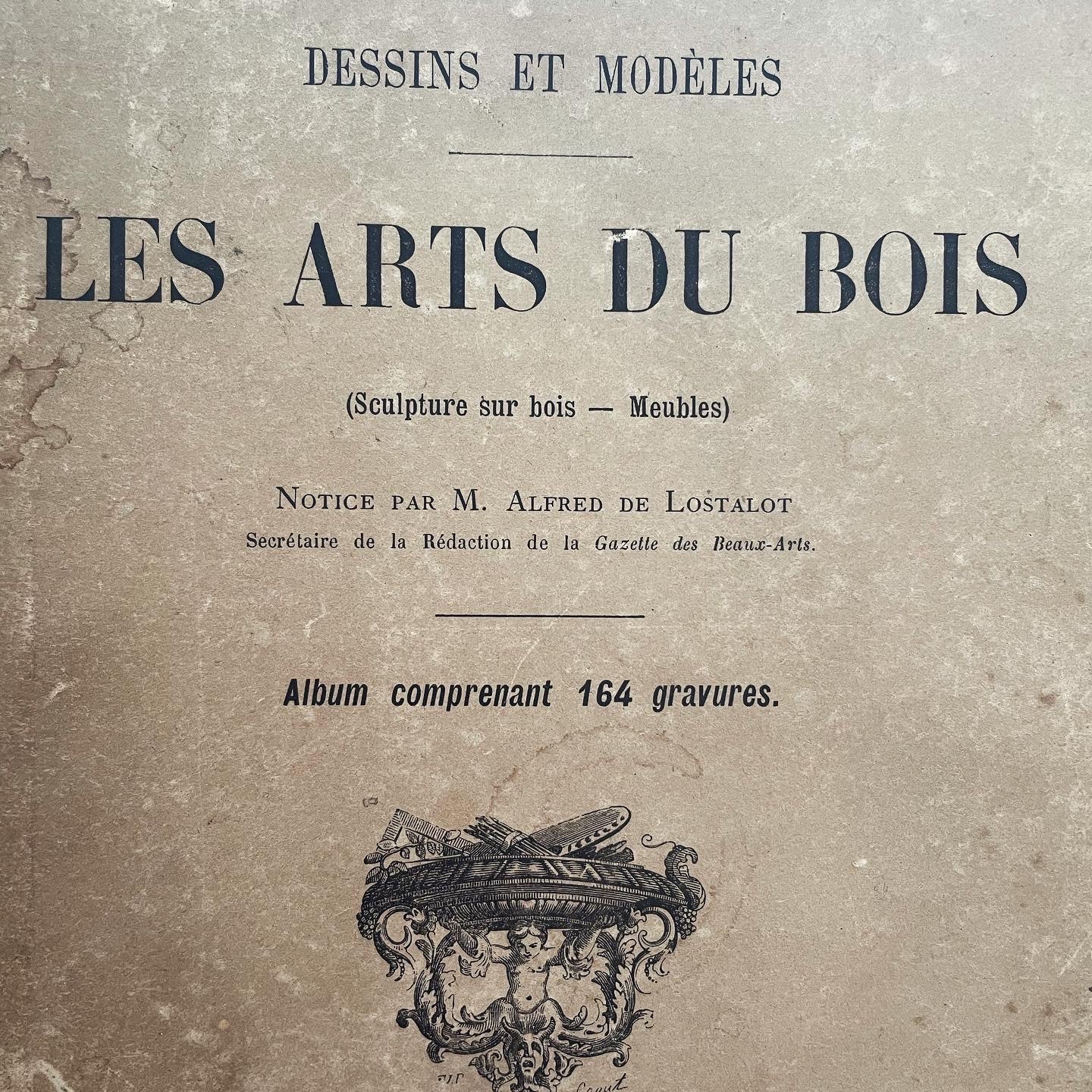 Libro 1889 Les Arts Du Bois