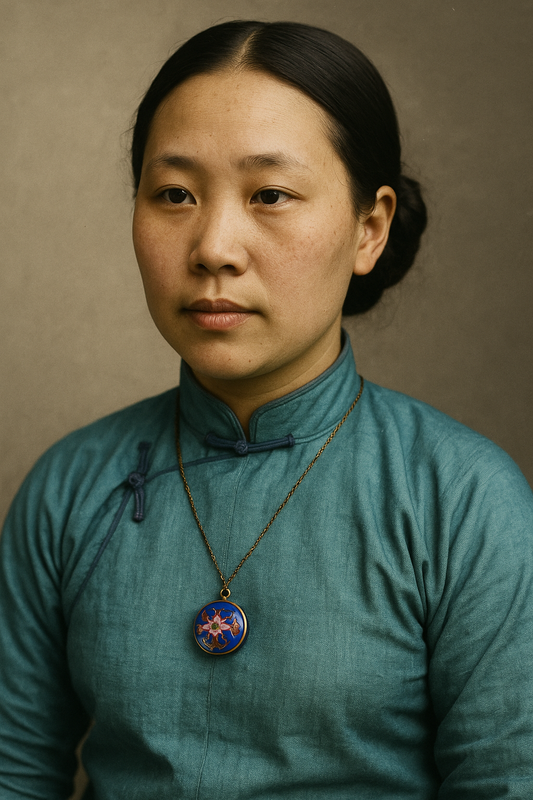 Porta pillole o essenze profumate in smalto cloisonné, primo ‘900 Cina