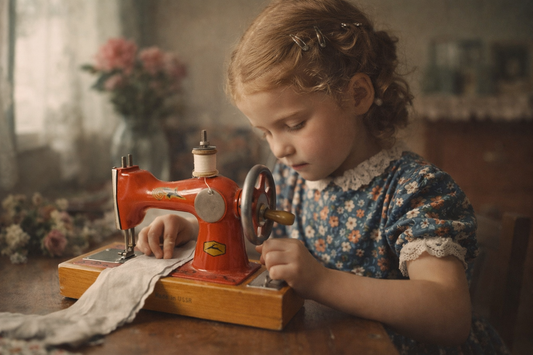 Macchina da cucire made in URSS anni ‘60 funzionante da bimbi