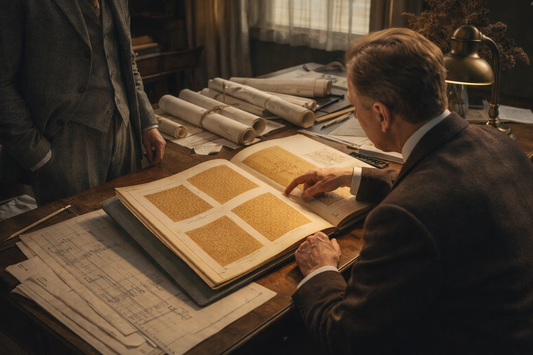 Catalogo Parquets Anciens della Damman & Washer, fine ‘800 agg. prima metà ‘900, 12 tavole