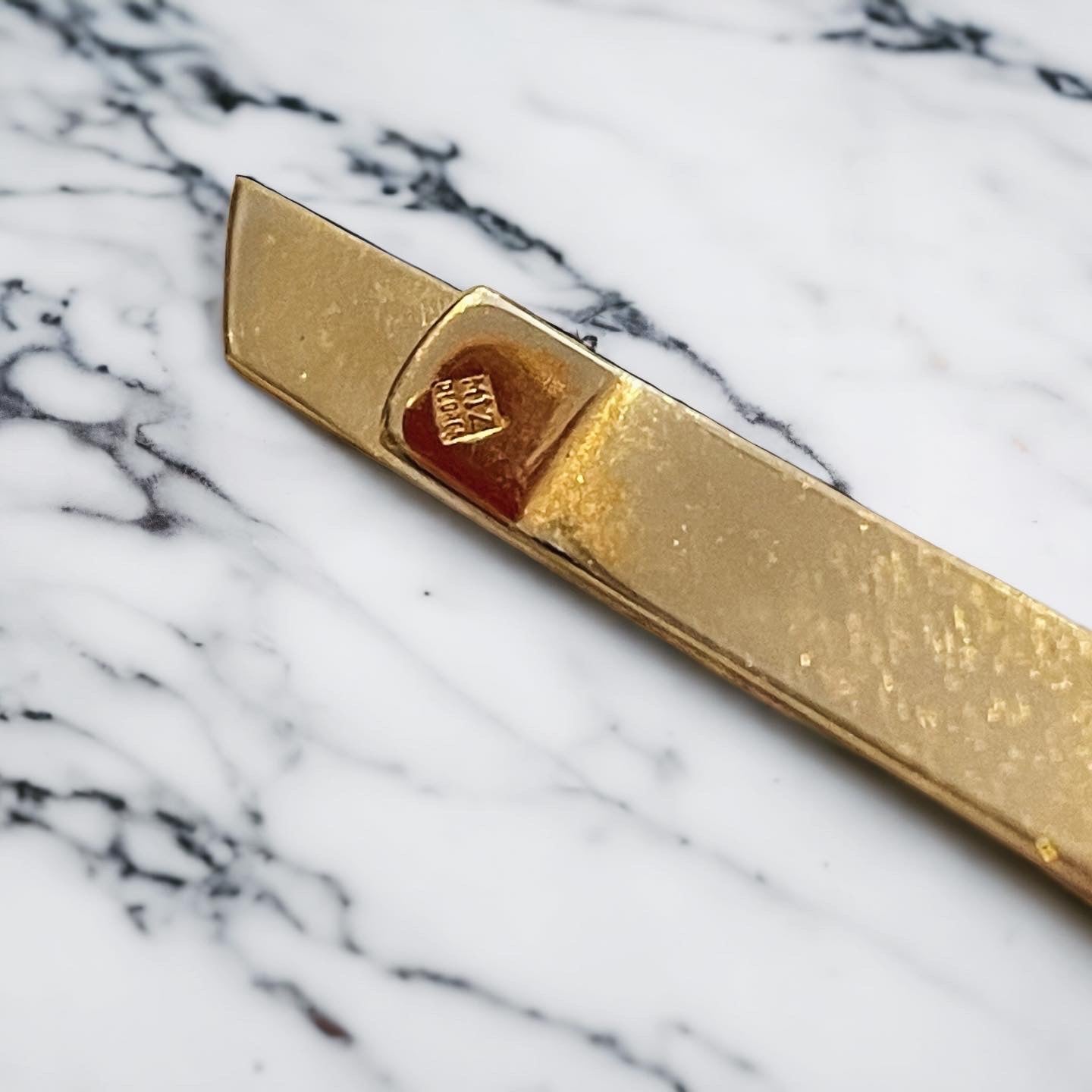 1950's Gold Plated Tie Clip