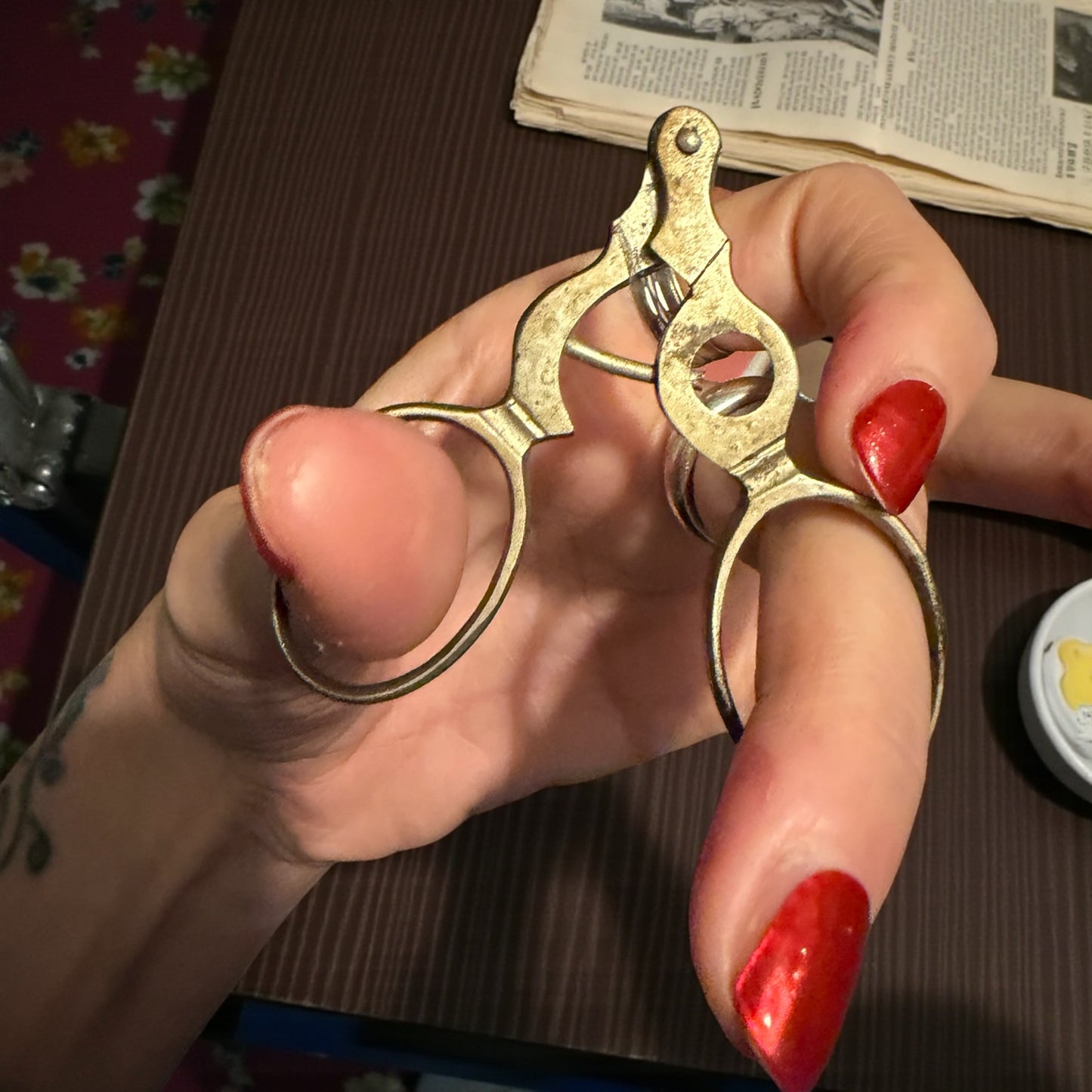 Antico tagliasigari primo ‘900 raro