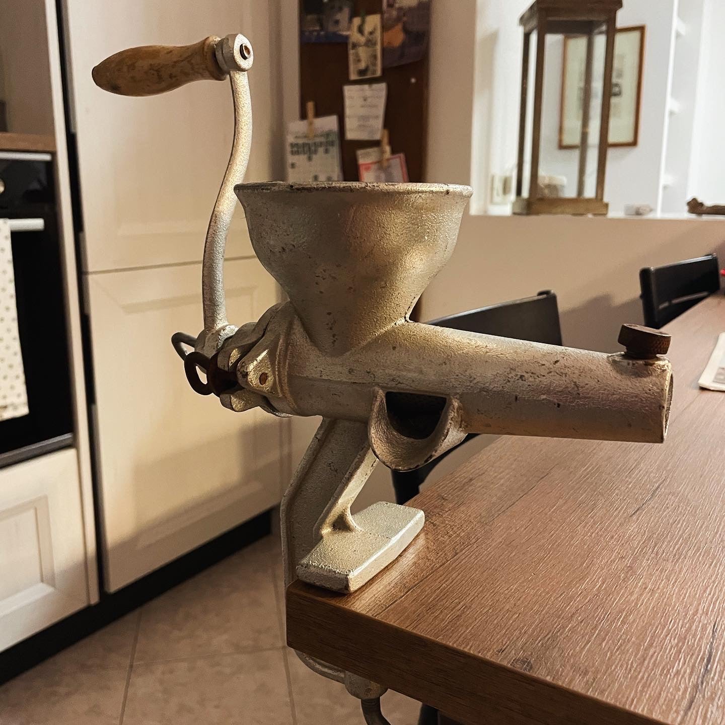 Large Vintage Meat Grinder