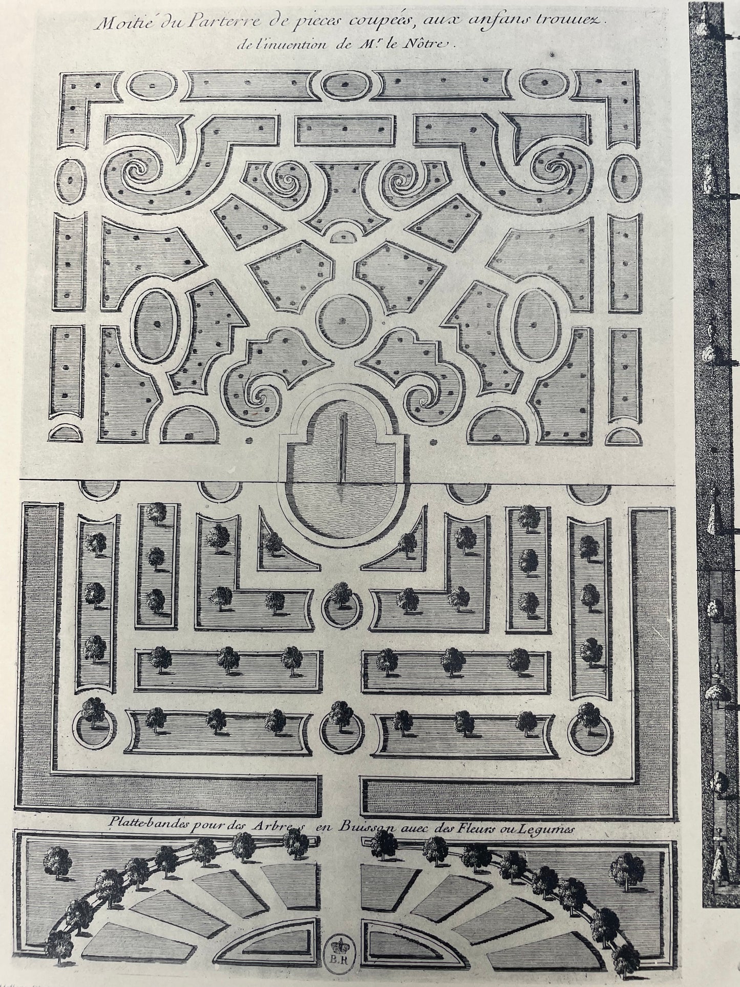 Opera completa Les jardins de France dedica dell’autore 1913 libro antico e raro