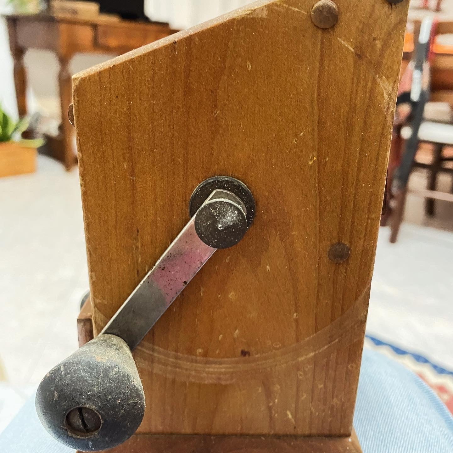 Vintage Hand Crank Grater