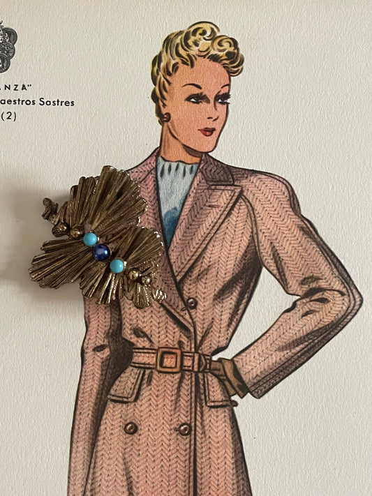 Spilla modernista fine anni ‘50