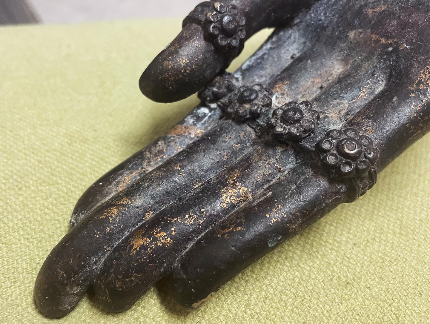 Bronze Hand Buddha Thailand