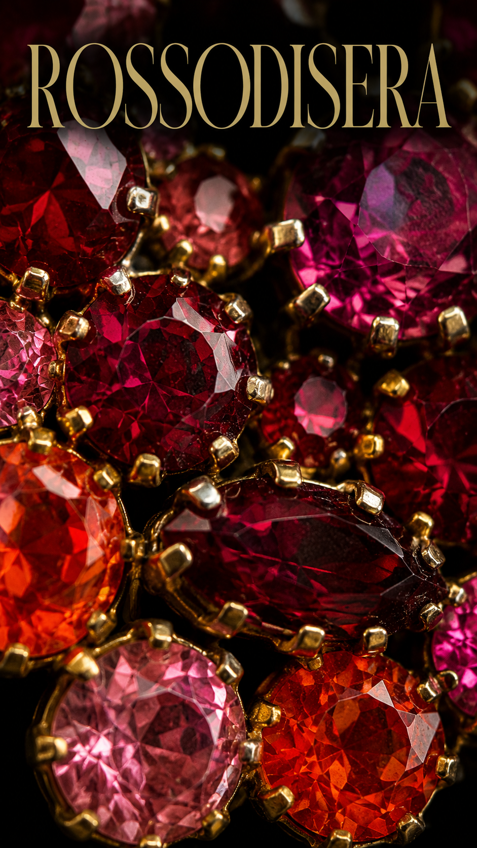 Drapery Brooch o spilla a festoni anni ‘40 con cristalli e catenelle pendenti