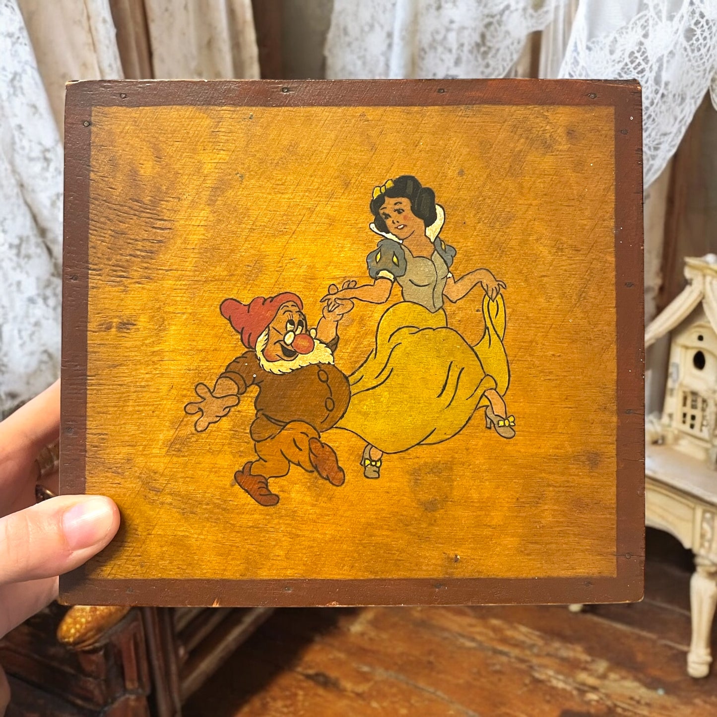 Scatola Biancaneve e i Sette Nani del 1948