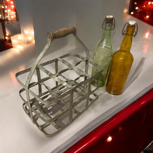 1940s Milk Bottle Holder