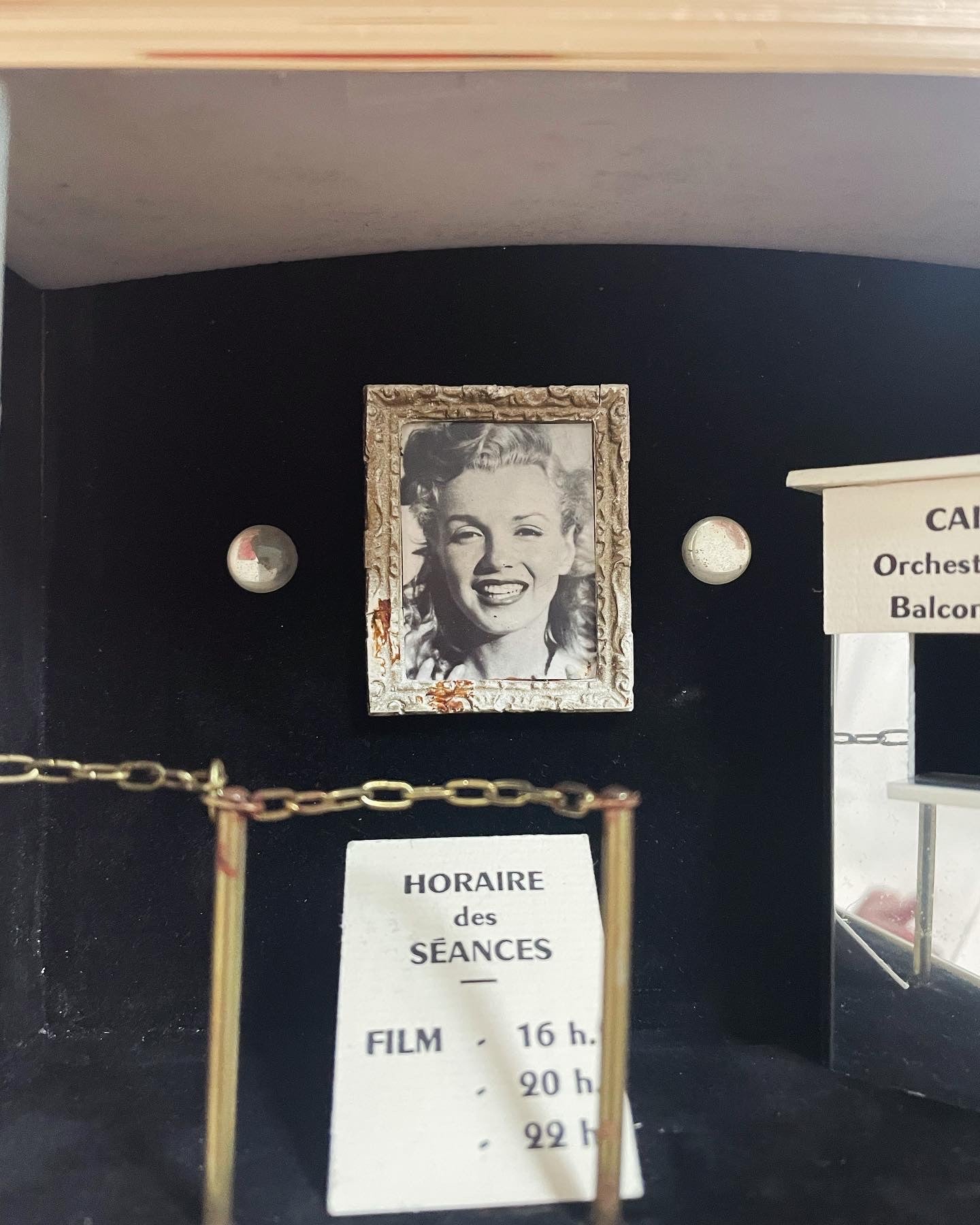 Memorabilia Marilyn Monroe