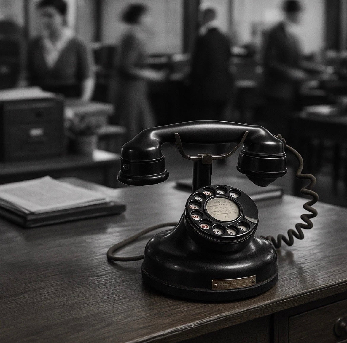 Telefono combinato anni ‘20 Grammont - Depaepe da ufficio