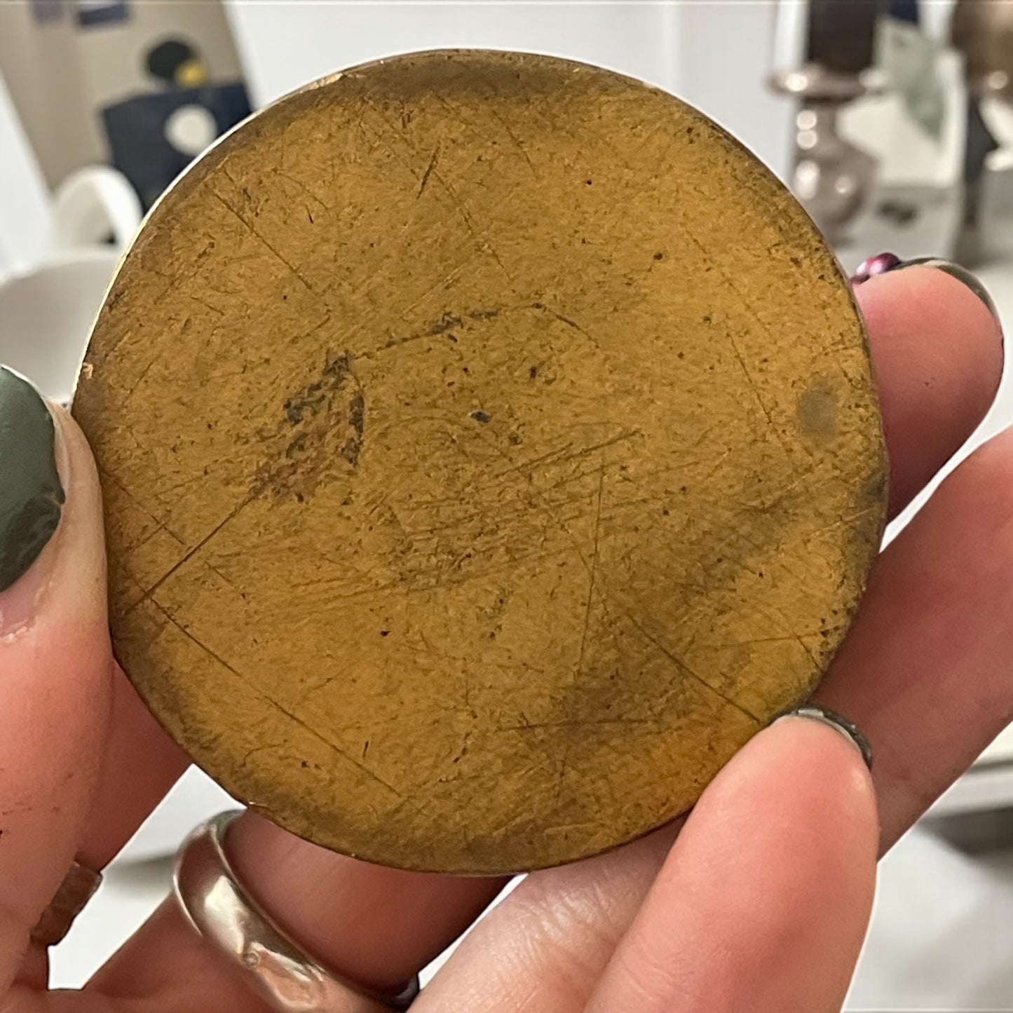 Scrigno da boudoir bronzo dorato ottocentesco