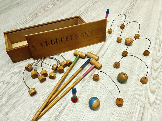 1930s table croquet