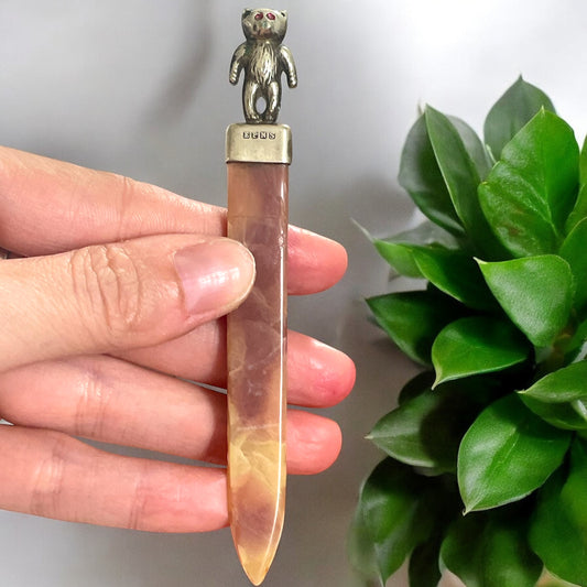 Segna pagine con orsetto argentato EPNS, anni ‘30 - ‘40