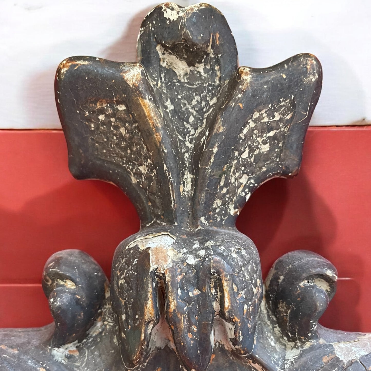 Antico Cartagloria con cornice settecentesca e cartiglio di primo ottocento