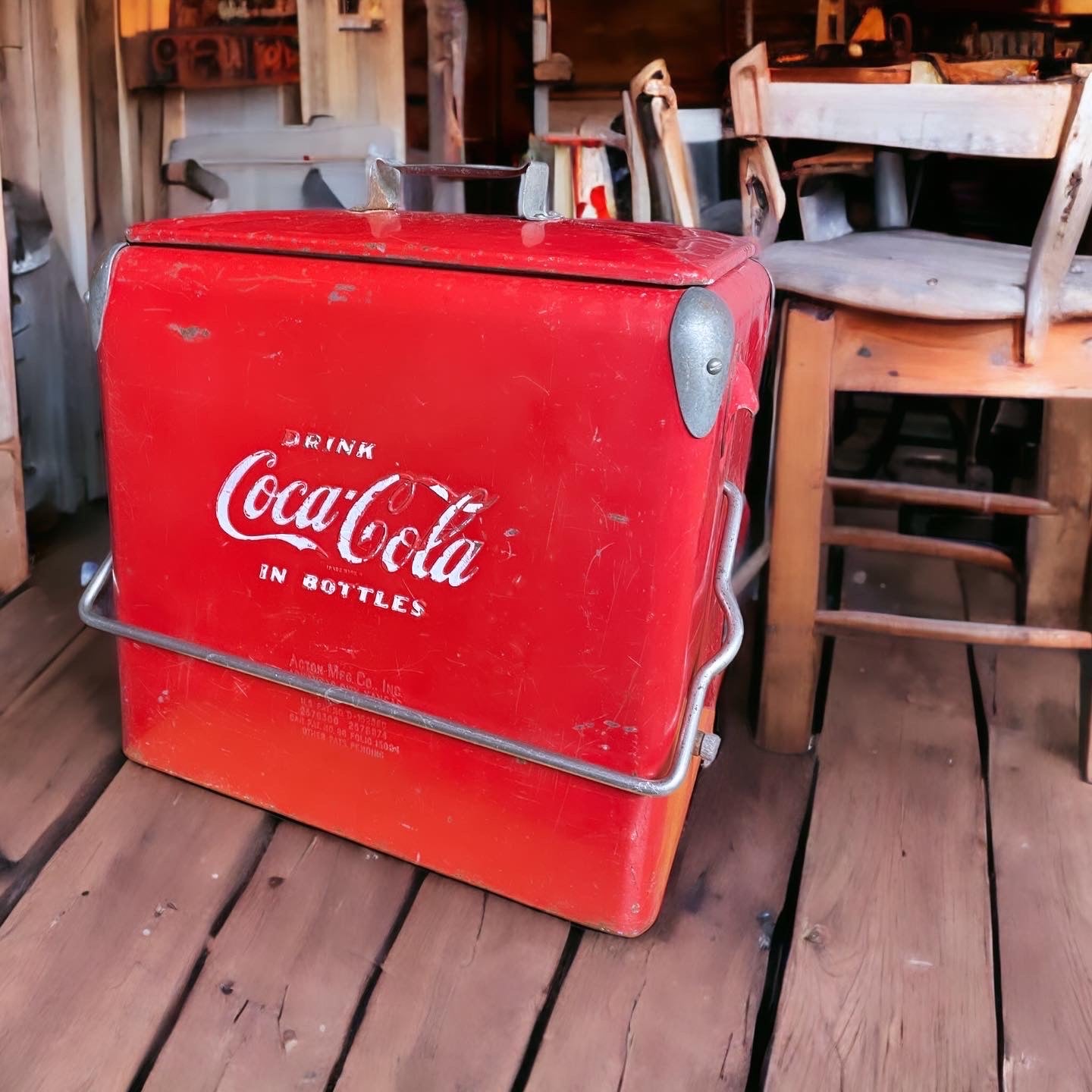 Ghiacciaia Coca Cola Anni 50 americana