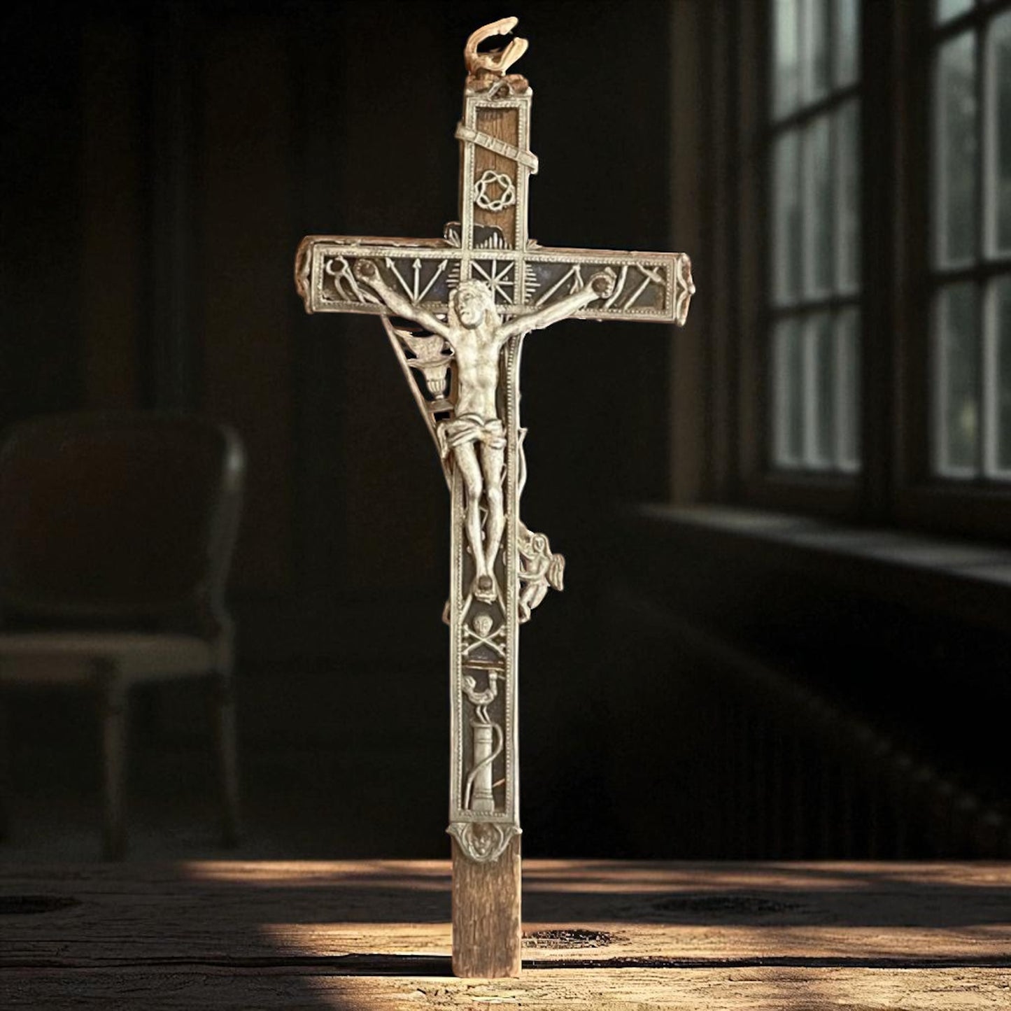 Croce missionaria gesuita, 1800, Francia