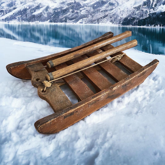 Old ice sled