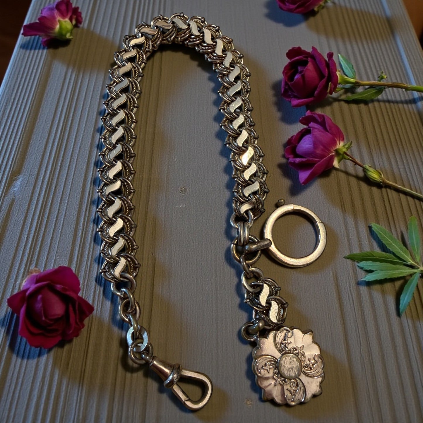 Albert chain catena da panciotto con breloque primo novecento