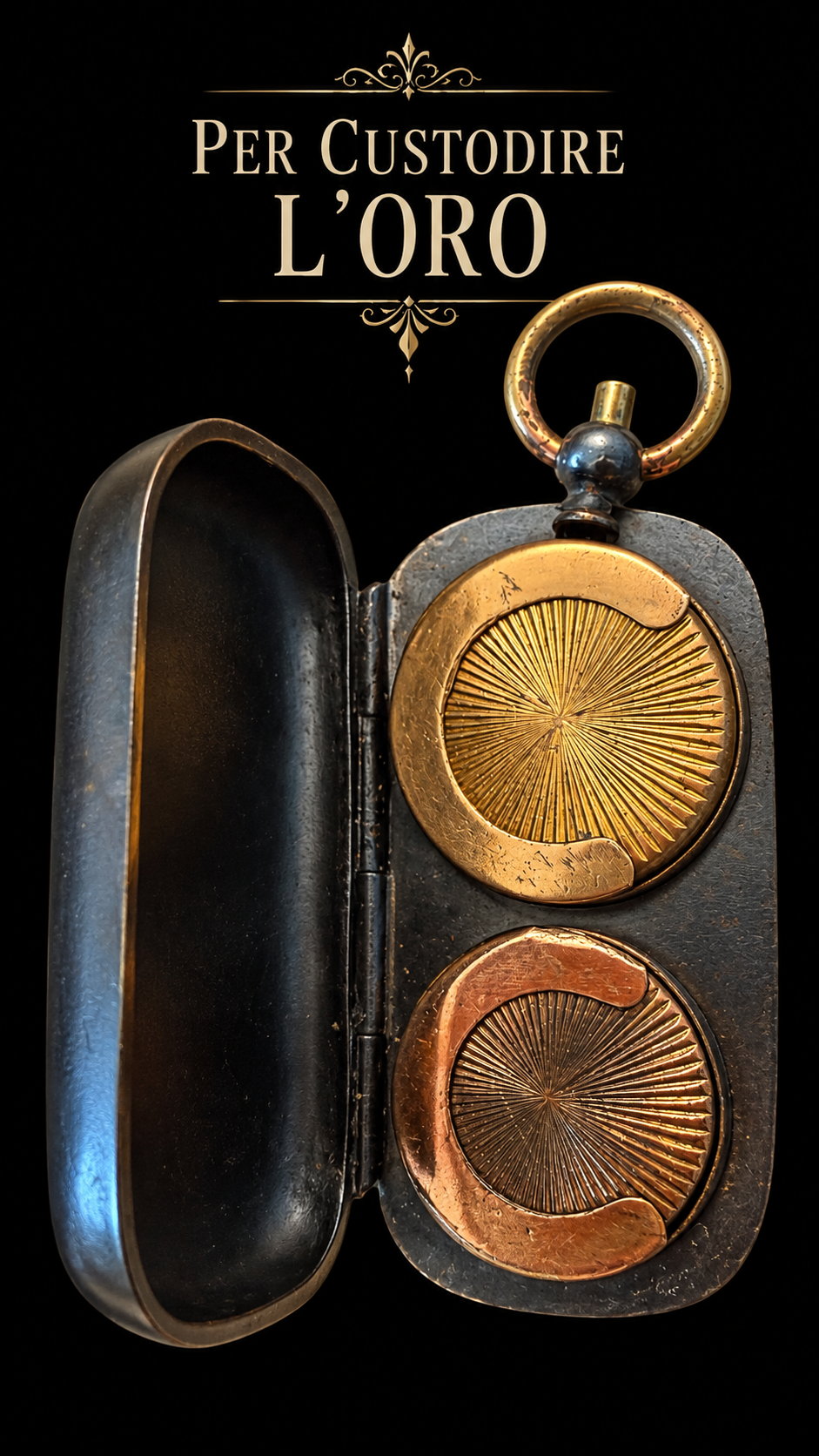 Antico porte-Louis D’Or o Porta Luigi da Châtelaine a scatto