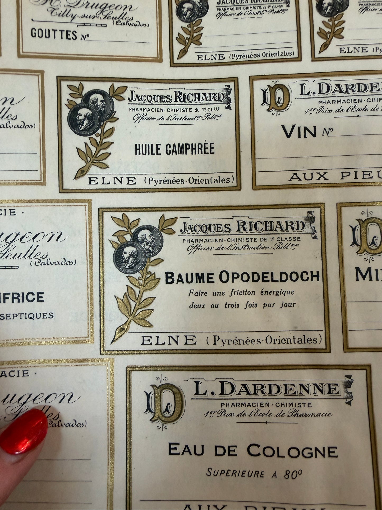 Antico catalogo per farmacisti, preparati galenici e medici; ca 1895-1915