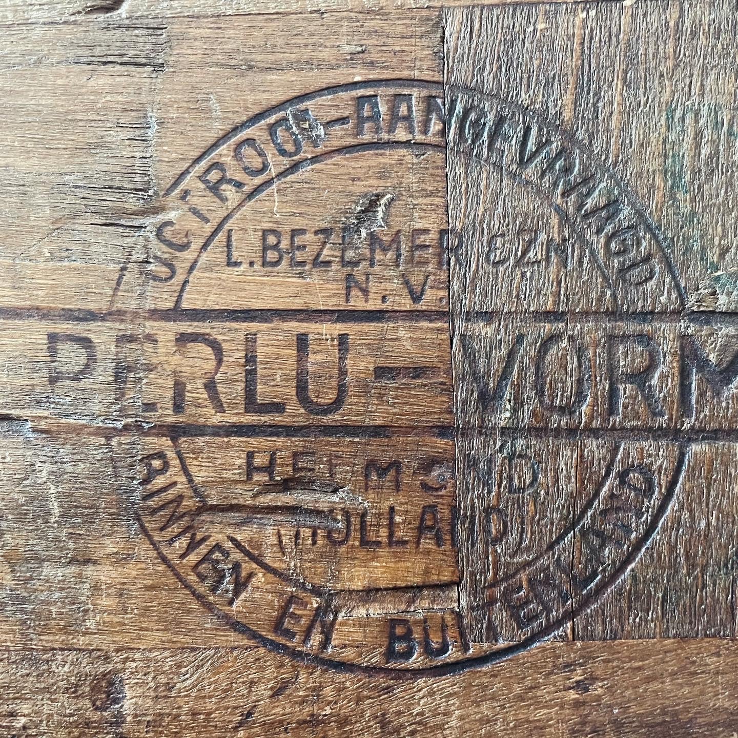 Perlu Vorm cigar press from the 1940s