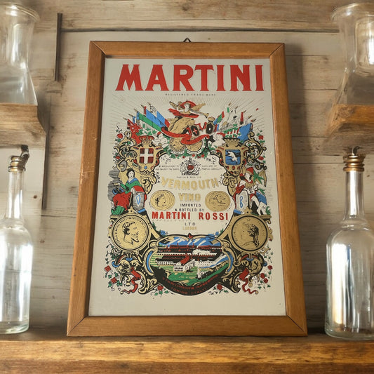 Specchio Martini e Rossi con errore di stampa, anni ‘70