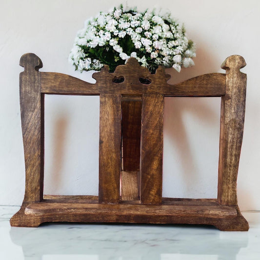 Vintage wooden lectern