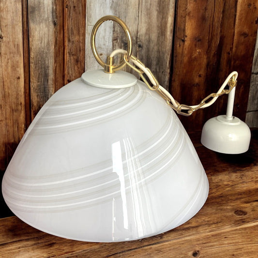 Grande lampadario mid century a sospensione anni ‘70