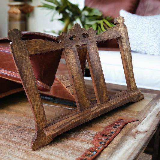 Vintage wooden lectern