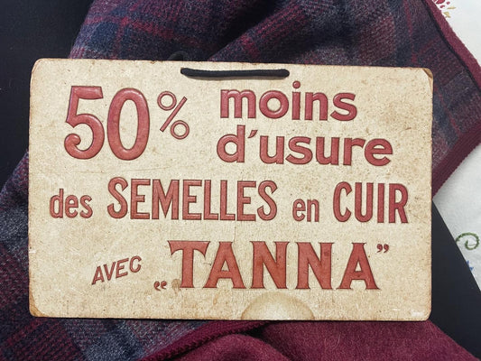 Old Tanna advertising sign