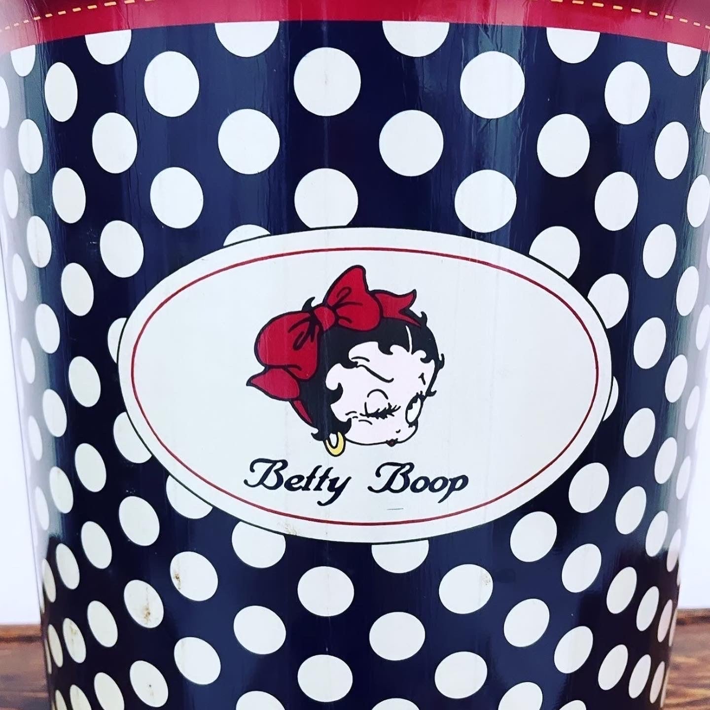 Betty Boop Trash Can