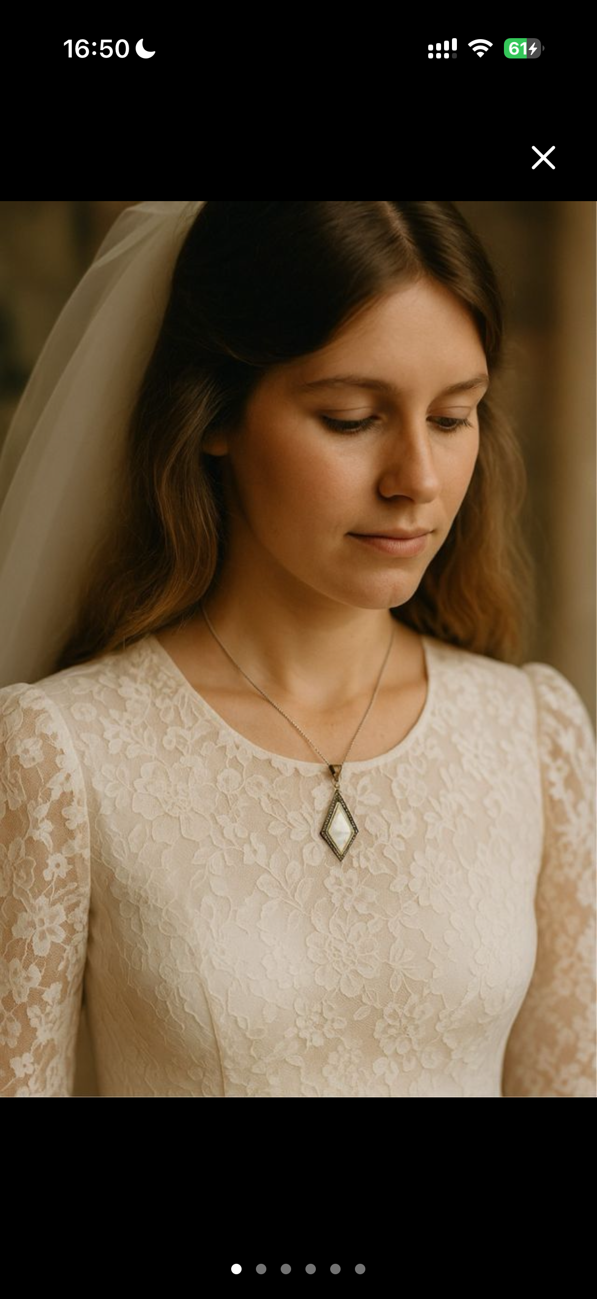 Pendente ciondolo gioiello in argento 925 con marcasiti e madreperla