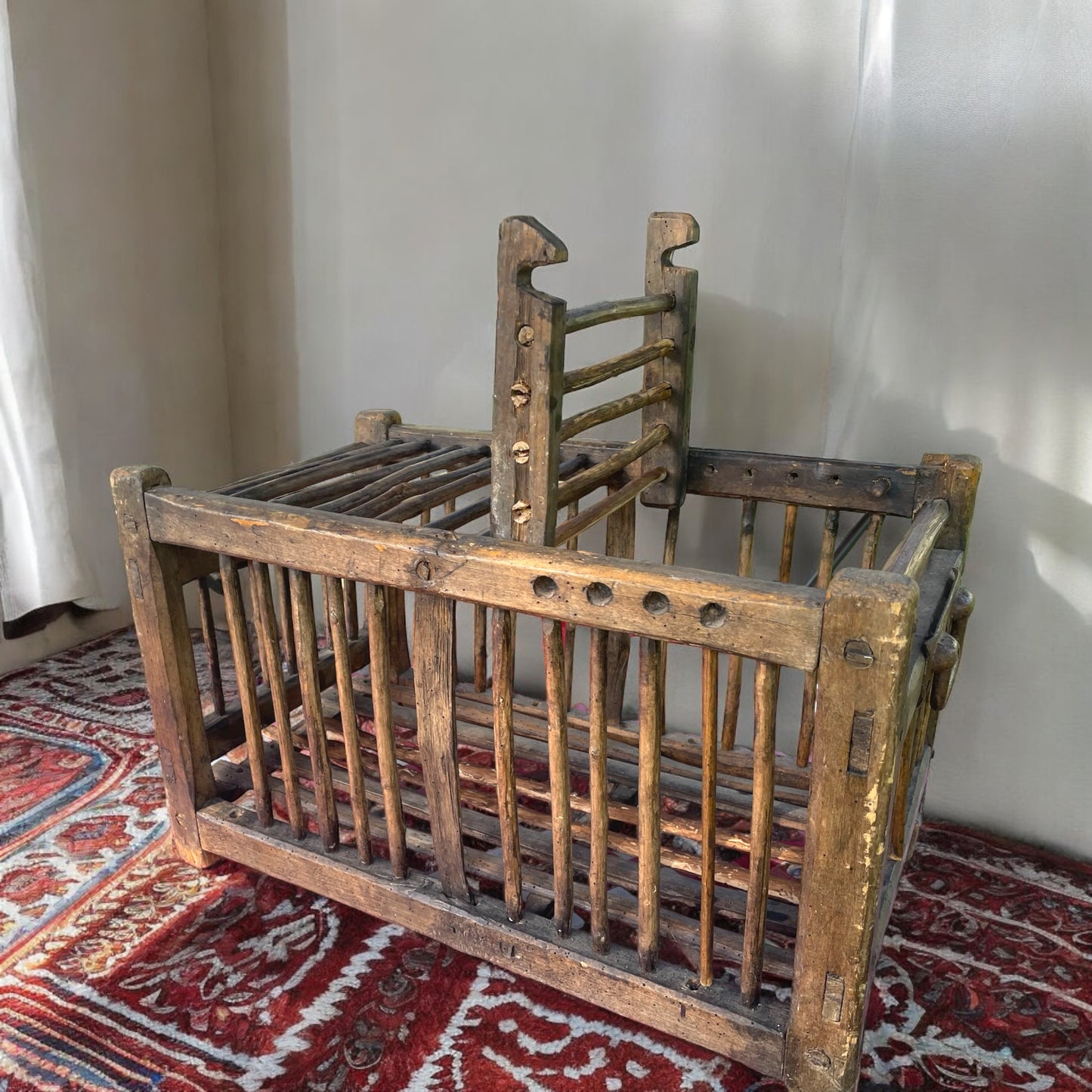 Antique hand-made cage