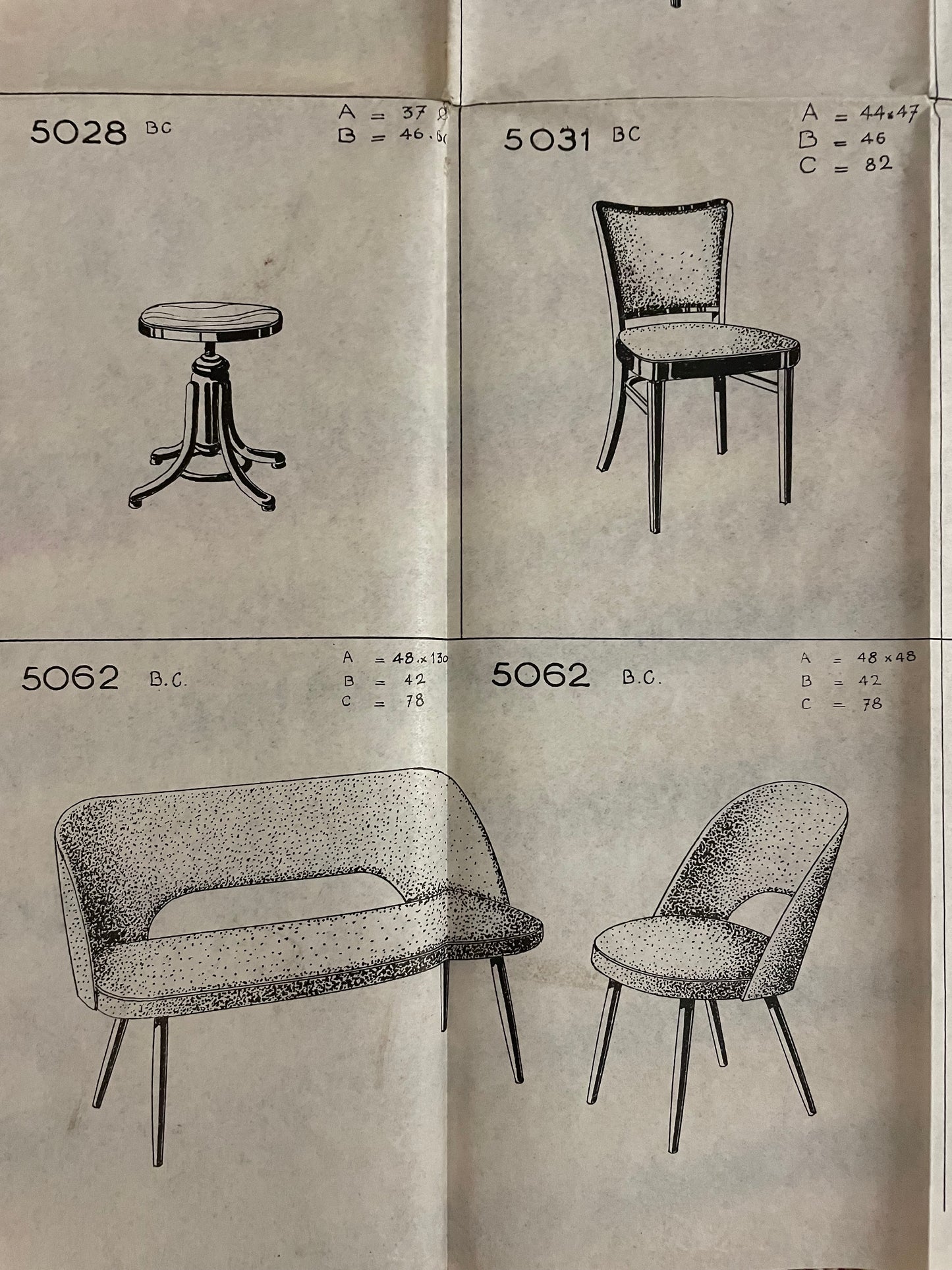 Tavola pieghevole Thonet anni 30 - 50 pezzo raro