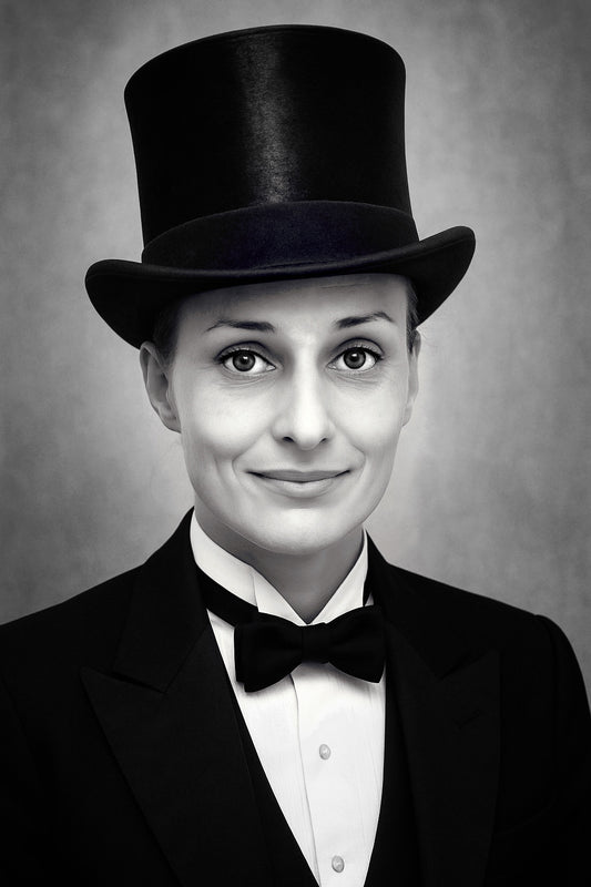 Stupendo e raro cappello cilindro Dunson & Co fine ‘800